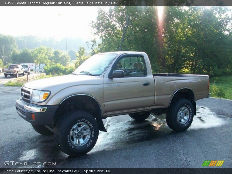 Sierra Beige Metallic / Oak 1999 Toyota Tacoma Regular Cab 4x4
