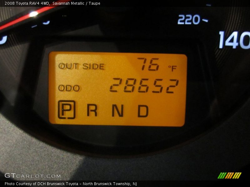 Savannah Metallic / Taupe 2008 Toyota RAV4 4WD