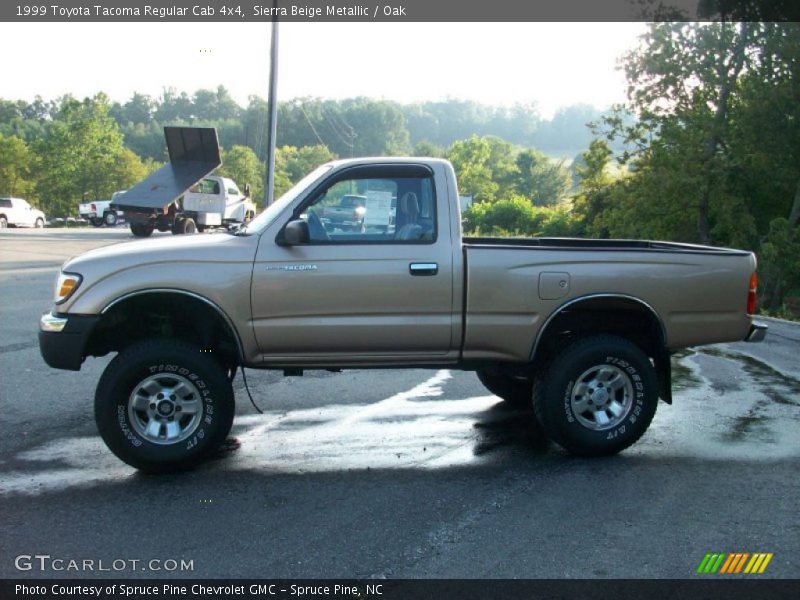  1999 Tacoma Regular Cab 4x4 Sierra Beige Metallic