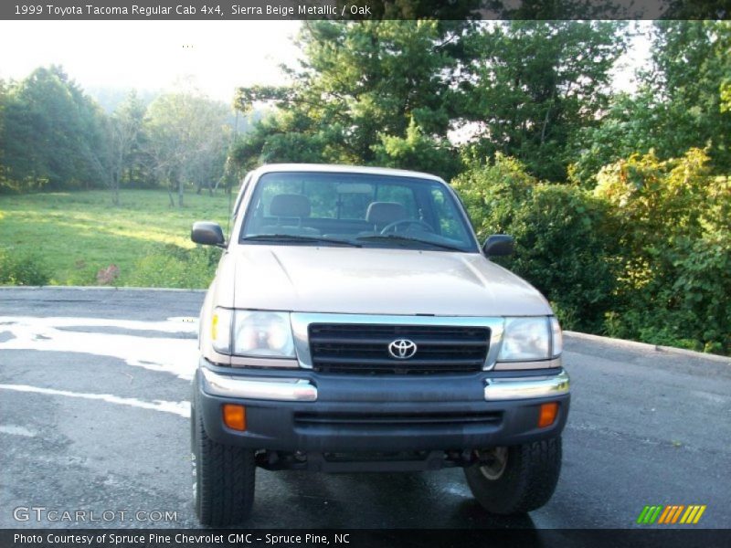 Sierra Beige Metallic / Oak 1999 Toyota Tacoma Regular Cab 4x4