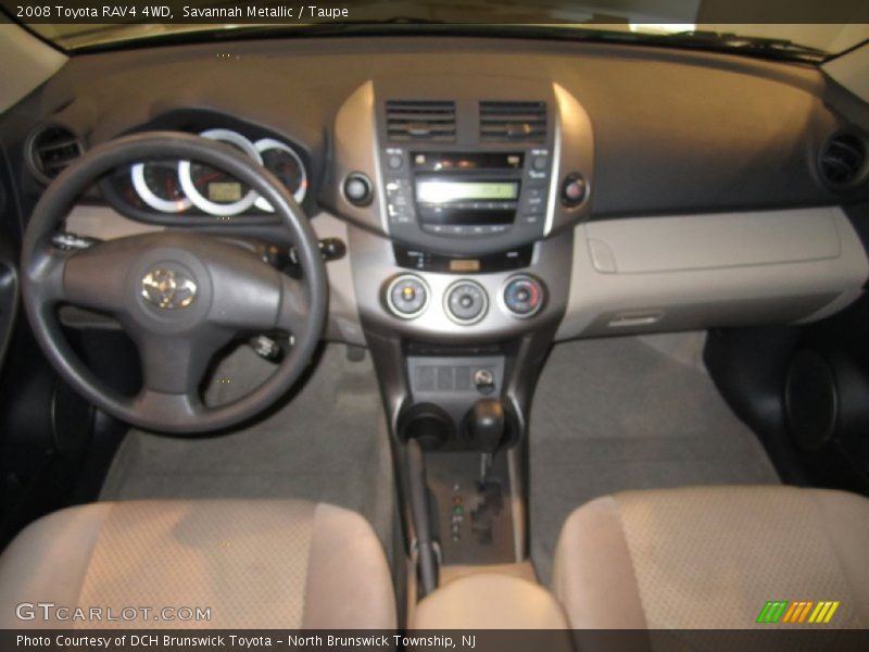 Savannah Metallic / Taupe 2008 Toyota RAV4 4WD