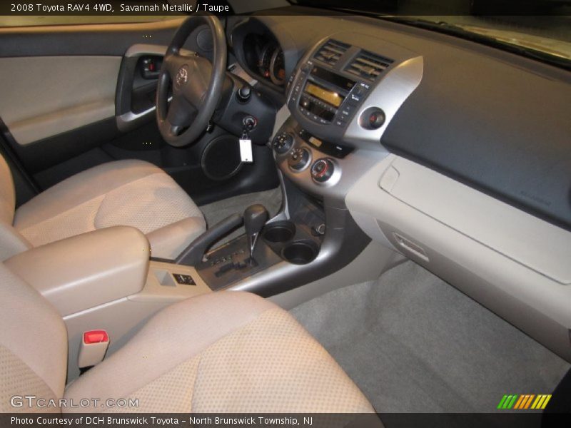 Savannah Metallic / Taupe 2008 Toyota RAV4 4WD