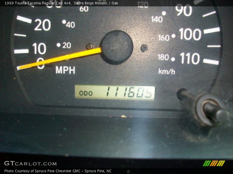 Sierra Beige Metallic / Oak 1999 Toyota Tacoma Regular Cab 4x4