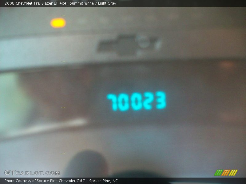 Summit White / Light Gray 2008 Chevrolet TrailBlazer LT 4x4