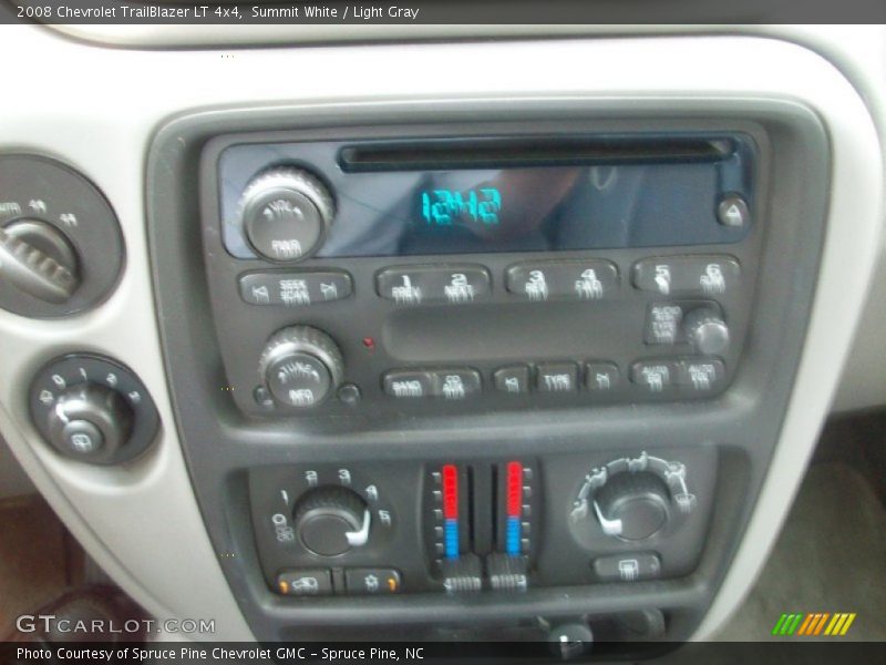 Summit White / Light Gray 2008 Chevrolet TrailBlazer LT 4x4