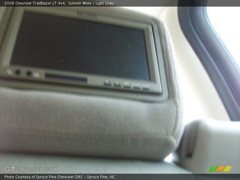 Summit White / Light Gray 2008 Chevrolet TrailBlazer LT 4x4