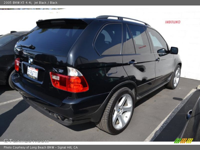 Jet Black / Black 2005 BMW X5 4.4i