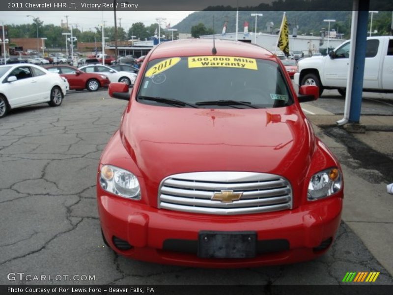 Victory Red / Ebony 2011 Chevrolet HHR LT