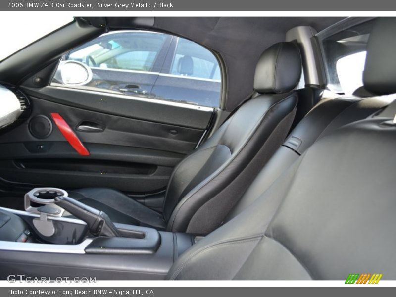 Silver Grey Metallic / Black 2006 BMW Z4 3.0si Roadster