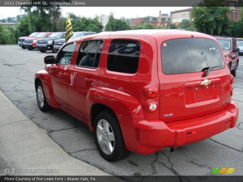Victory Red / Ebony 2011 Chevrolet HHR LT