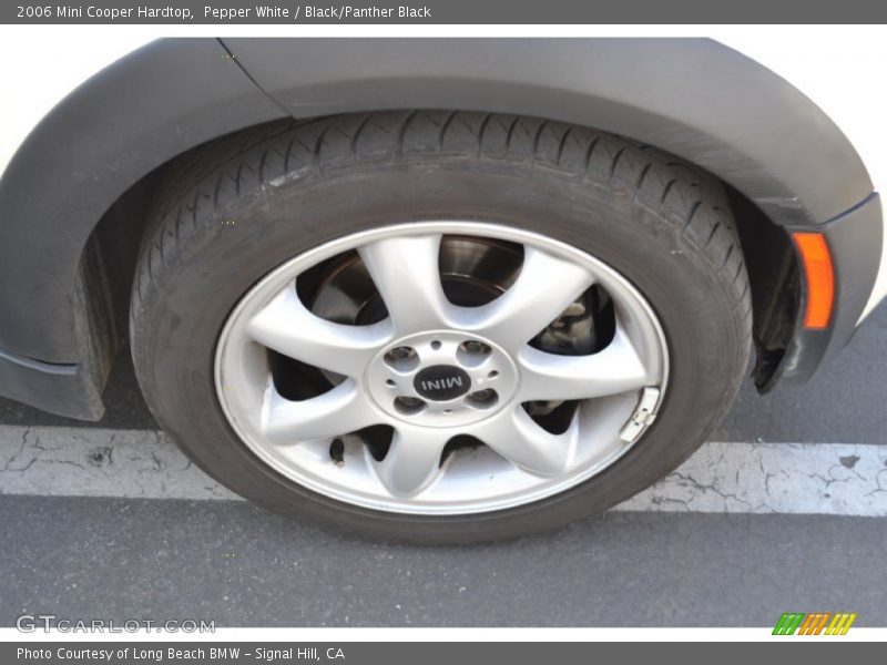 Pepper White / Black/Panther Black 2006 Mini Cooper Hardtop