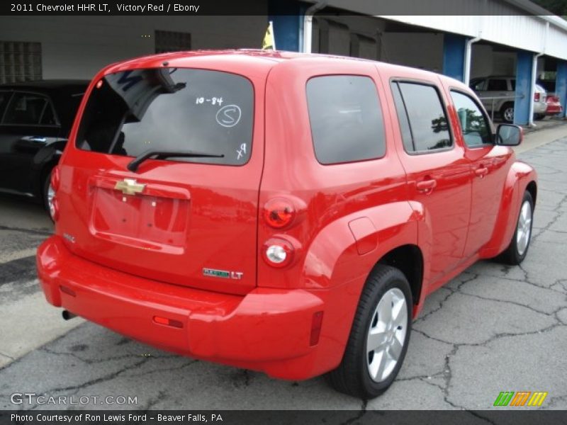 Victory Red / Ebony 2011 Chevrolet HHR LT