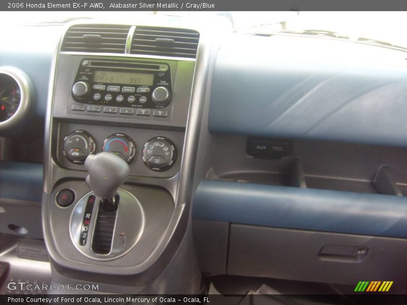 Alabaster Silver Metallic / Gray/Blue 2006 Honda Element EX-P AWD