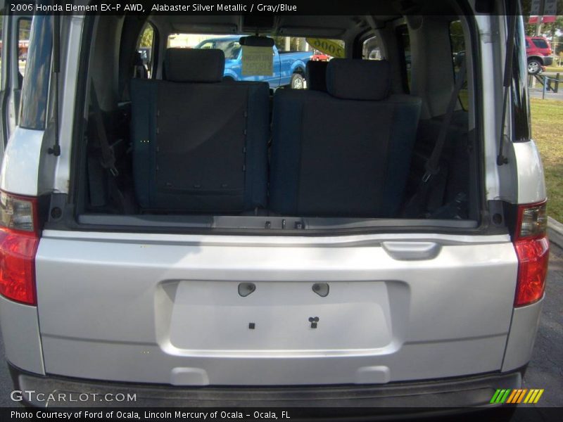 Alabaster Silver Metallic / Gray/Blue 2006 Honda Element EX-P AWD
