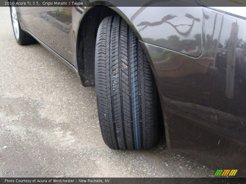 Grigio Metallic / Taupe 2010 Acura TL 3.5