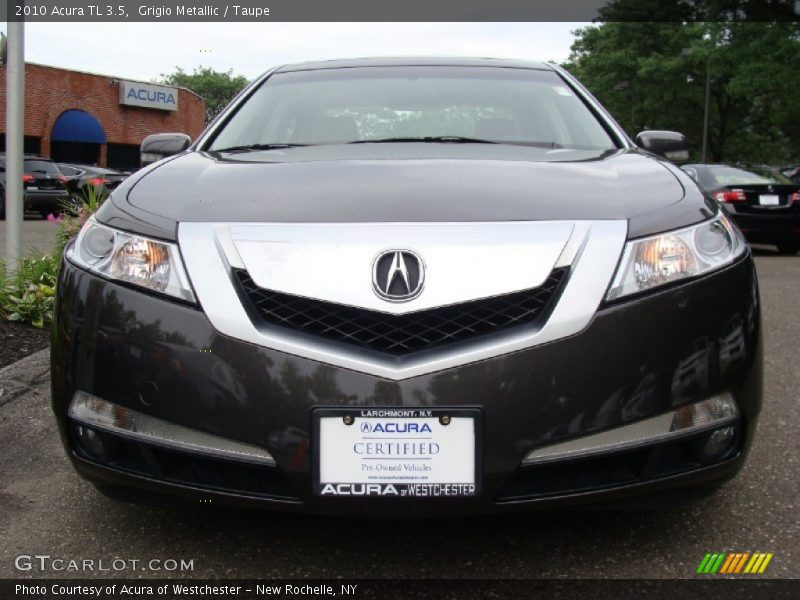 Grigio Metallic / Taupe 2010 Acura TL 3.5