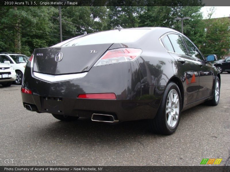 Grigio Metallic / Taupe 2010 Acura TL 3.5
