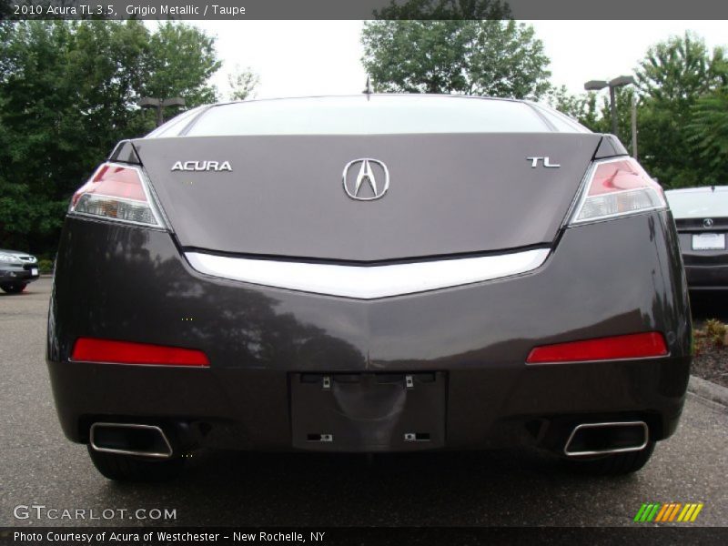 Grigio Metallic / Taupe 2010 Acura TL 3.5