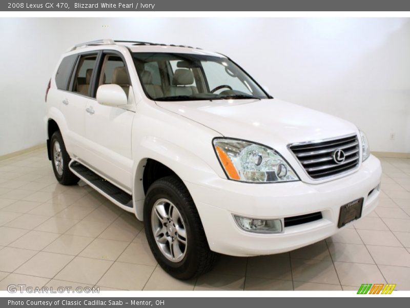 Blizzard White Pearl / Ivory 2008 Lexus GX 470