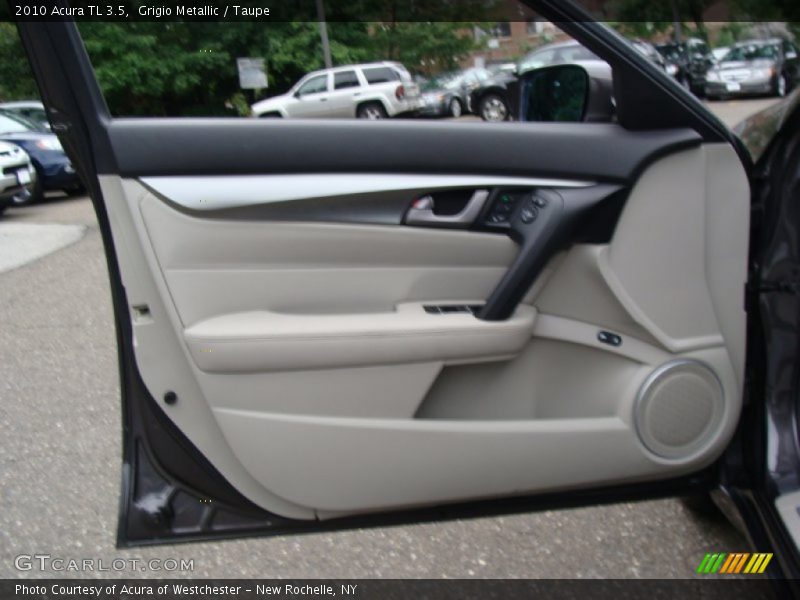 Grigio Metallic / Taupe 2010 Acura TL 3.5