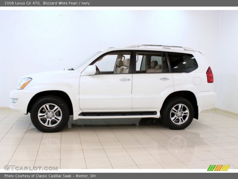 Blizzard White Pearl / Ivory 2008 Lexus GX 470