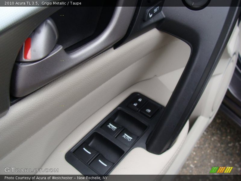 Grigio Metallic / Taupe 2010 Acura TL 3.5