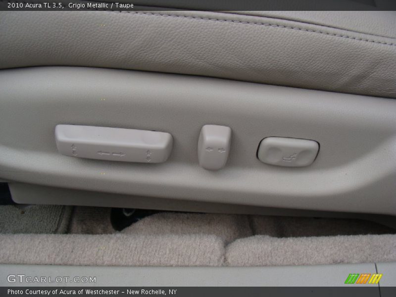 Grigio Metallic / Taupe 2010 Acura TL 3.5