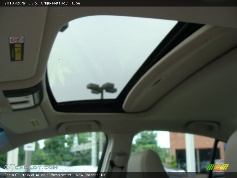 Grigio Metallic / Taupe 2010 Acura TL 3.5