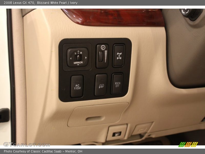 Blizzard White Pearl / Ivory 2008 Lexus GX 470