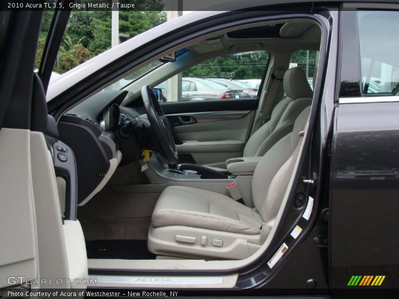 Grigio Metallic / Taupe 2010 Acura TL 3.5