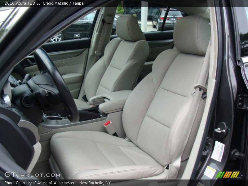 Grigio Metallic / Taupe 2010 Acura TL 3.5