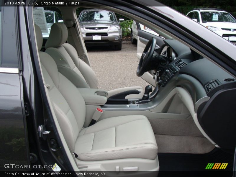 Grigio Metallic / Taupe 2010 Acura TL 3.5