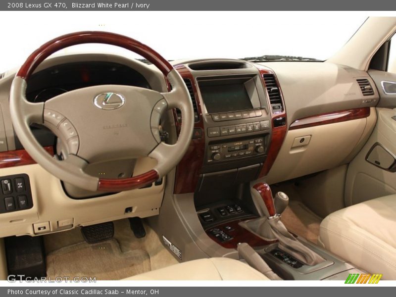 Blizzard White Pearl / Ivory 2008 Lexus GX 470