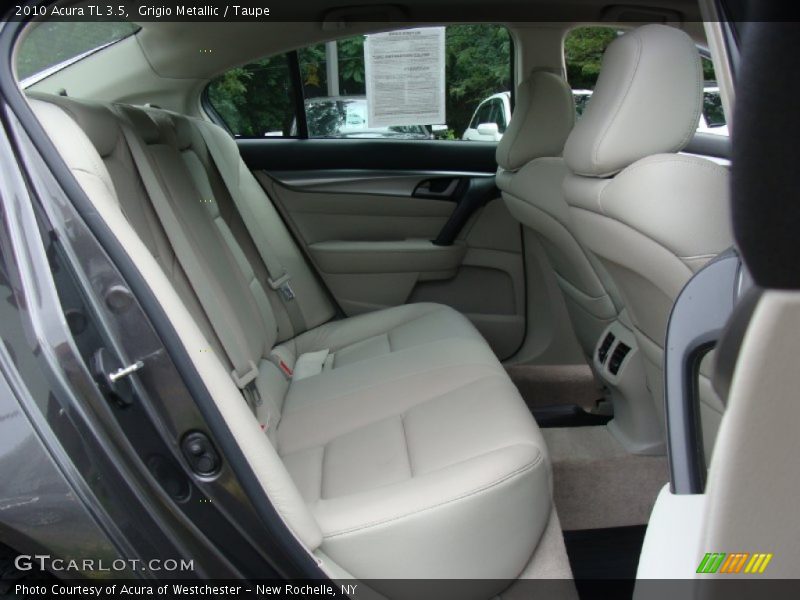 Grigio Metallic / Taupe 2010 Acura TL 3.5