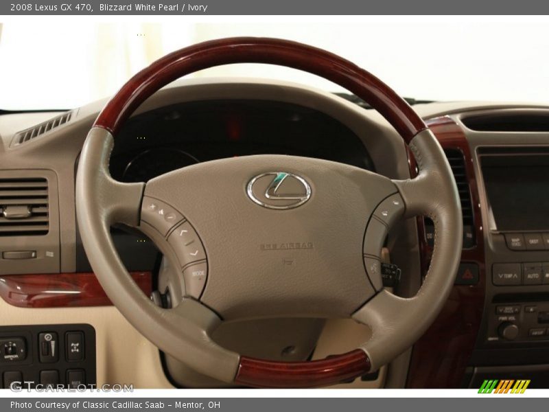Blizzard White Pearl / Ivory 2008 Lexus GX 470
