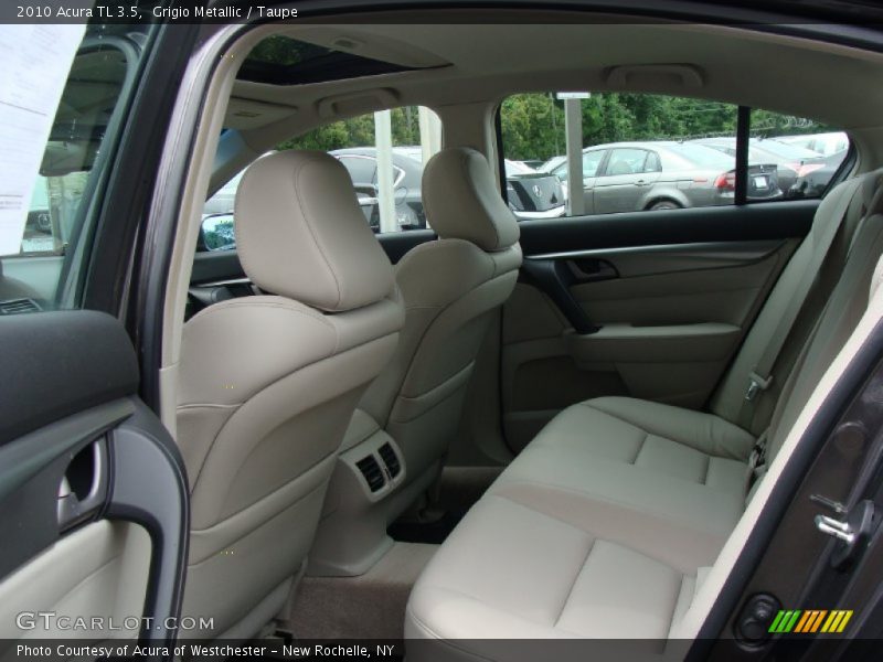 Grigio Metallic / Taupe 2010 Acura TL 3.5