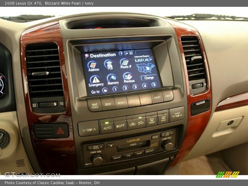 Blizzard White Pearl / Ivory 2008 Lexus GX 470