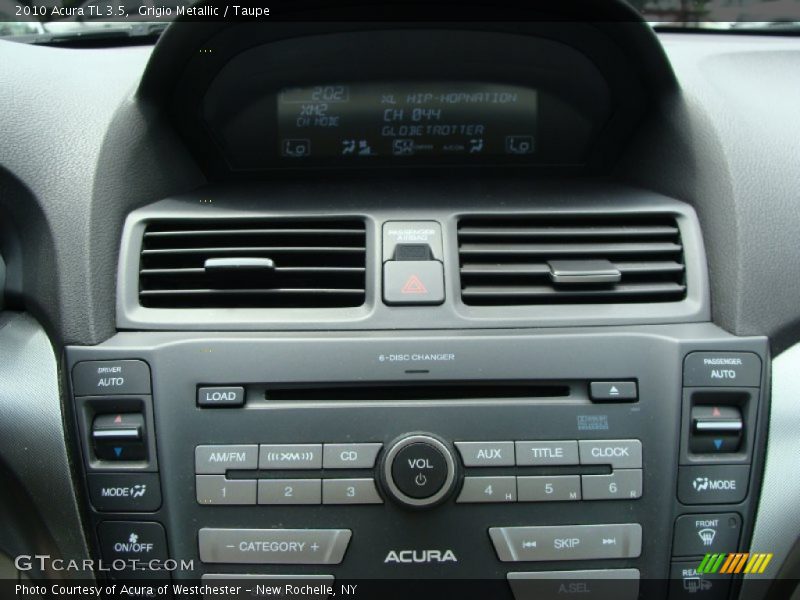 Grigio Metallic / Taupe 2010 Acura TL 3.5