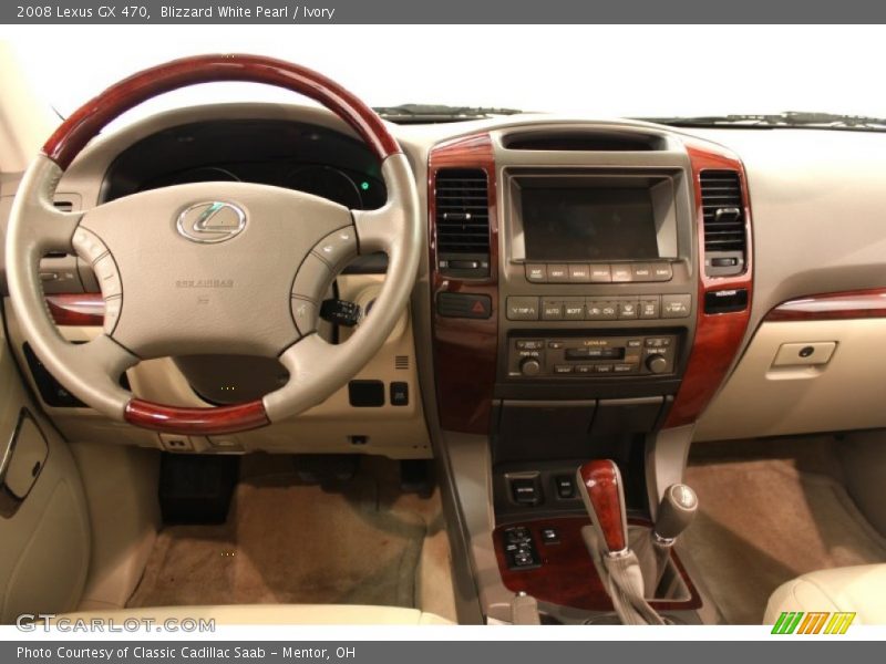 Blizzard White Pearl / Ivory 2008 Lexus GX 470