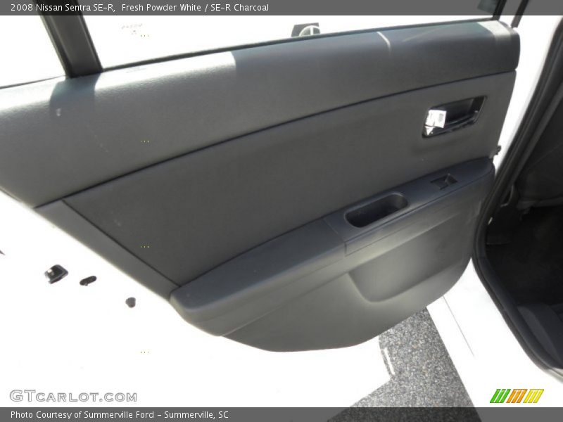 Fresh Powder White / SE-R Charcoal 2008 Nissan Sentra SE-R