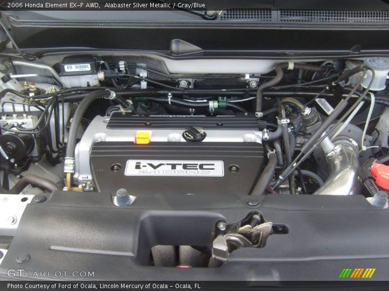 Alabaster Silver Metallic / Gray/Blue 2006 Honda Element EX-P AWD