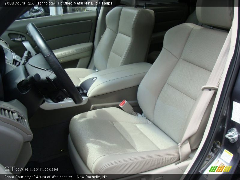Polished Metal Metallic / Taupe 2008 Acura RDX Technology