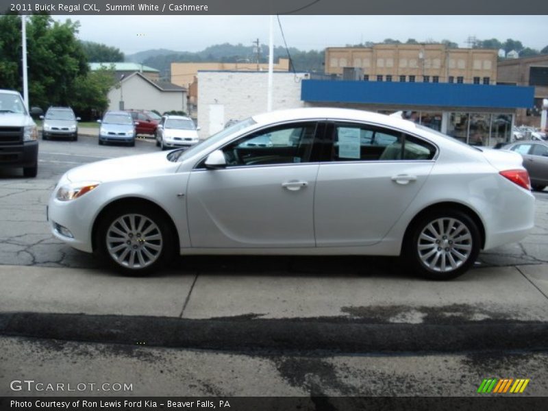 Summit White / Cashmere 2011 Buick Regal CXL