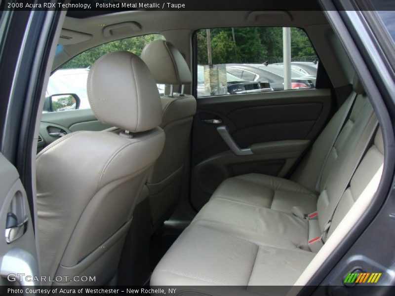 Polished Metal Metallic / Taupe 2008 Acura RDX Technology