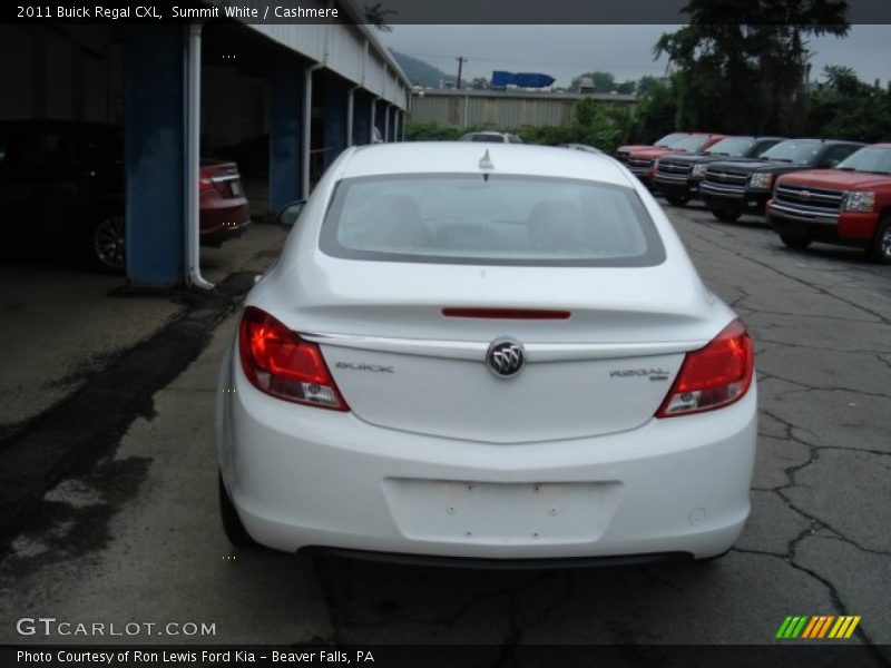 Summit White / Cashmere 2011 Buick Regal CXL