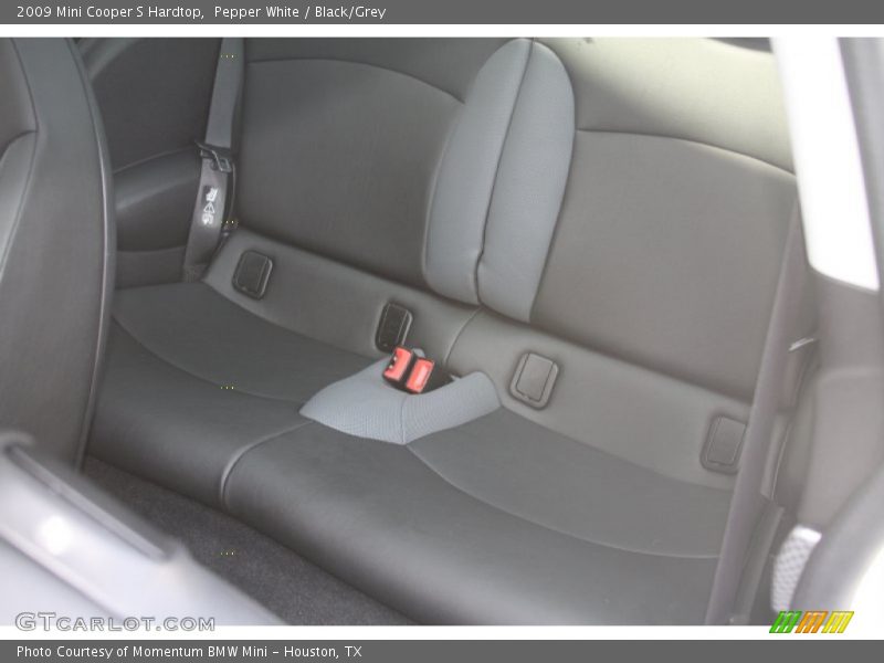 Pepper White / Black/Grey 2009 Mini Cooper S Hardtop