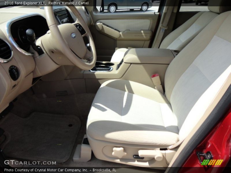 Redfire Metallic / Camel 2008 Ford Explorer XLT