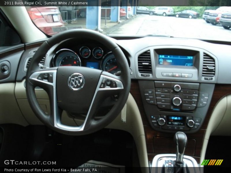 Summit White / Cashmere 2011 Buick Regal CXL