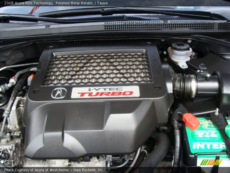 Polished Metal Metallic / Taupe 2008 Acura RDX Technology