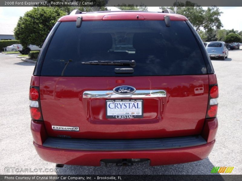Redfire Metallic / Camel 2008 Ford Explorer XLT